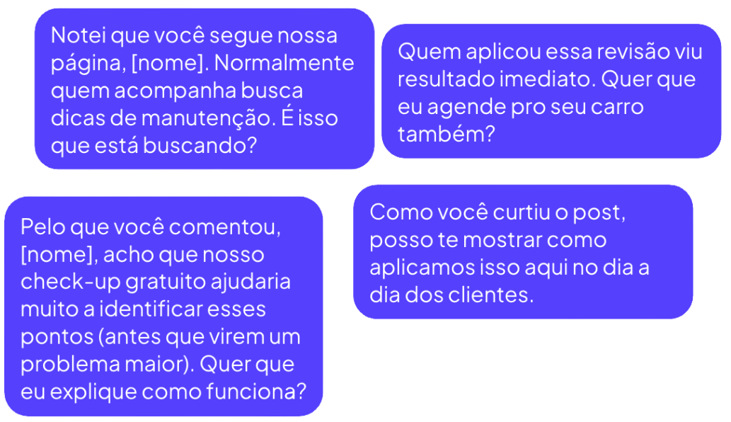 Venda para seguidores engajados