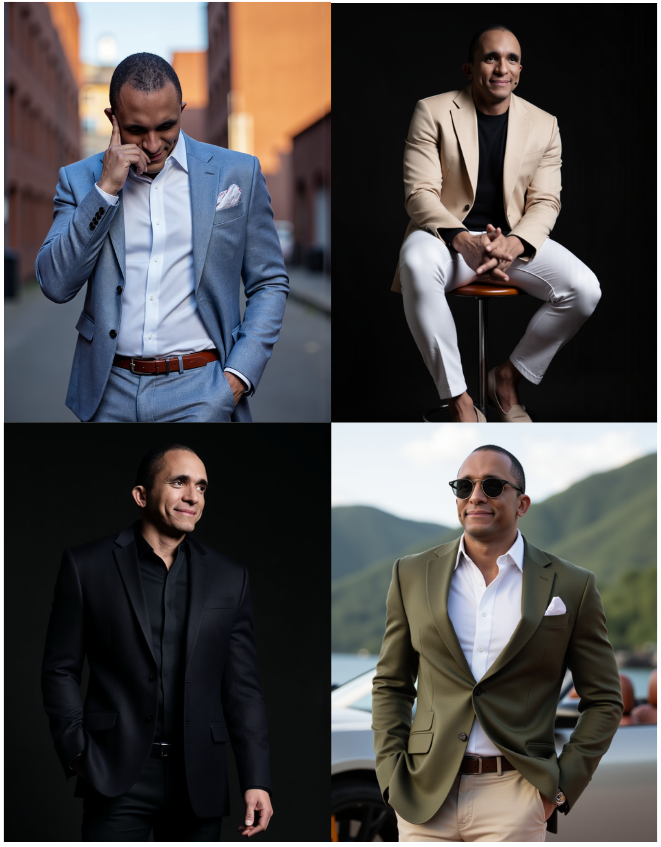 Fotos profissionais com IA