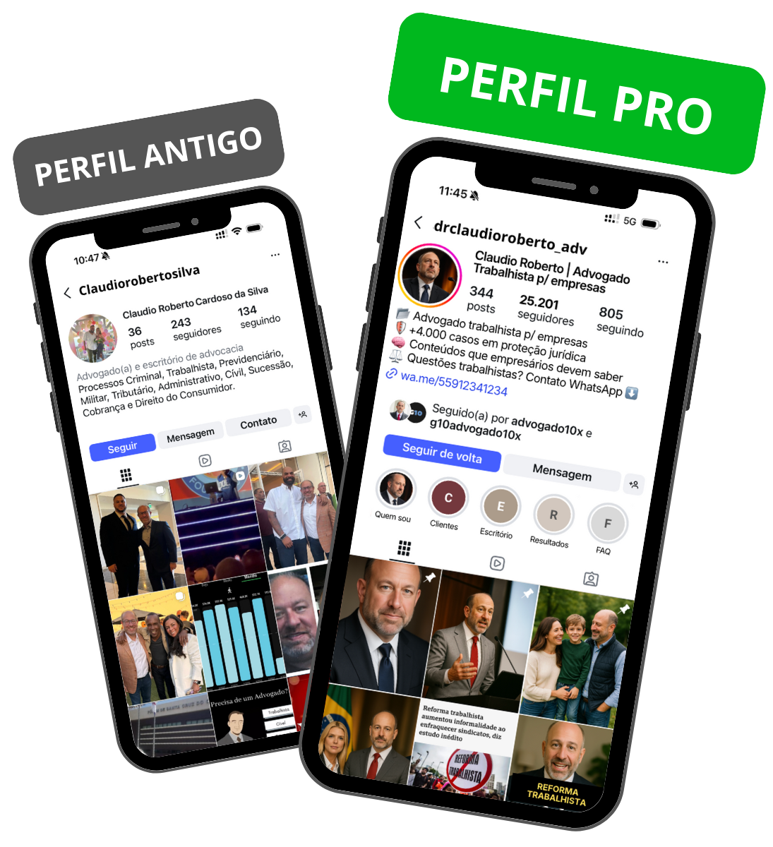 Bio personalizada para seu nicho